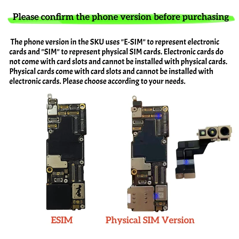 IPhone 14 Pro Max用のロック解除されたマザーボード,ロジックボードの