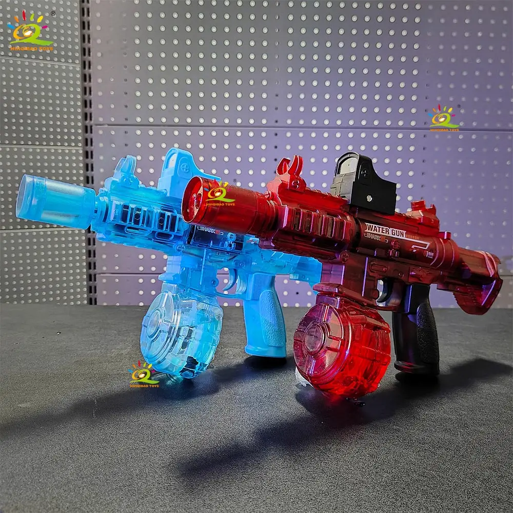 HUIQIBAO Elektrisch Spuitpistool Simulatieapparaat Grote Capaciteit Automatische Continue Watersproeier - Kinder Zomer_voghion.com