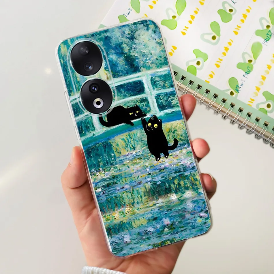 Elegant Flower Butterfly Pattern Soft Silicone TPU Phone Case