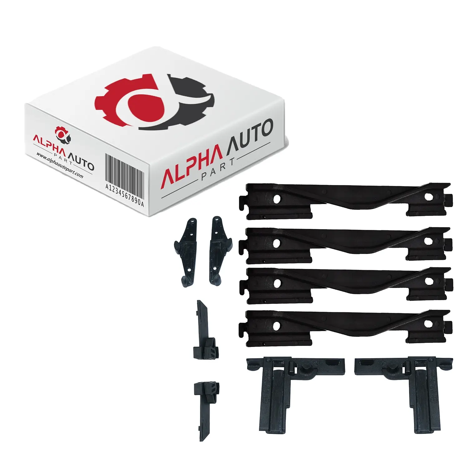 Kit Réparation Toit Ouvrant Range Rover P38 - 4 Pièces Noir - Facile à Installer - Garantie 5 Ans