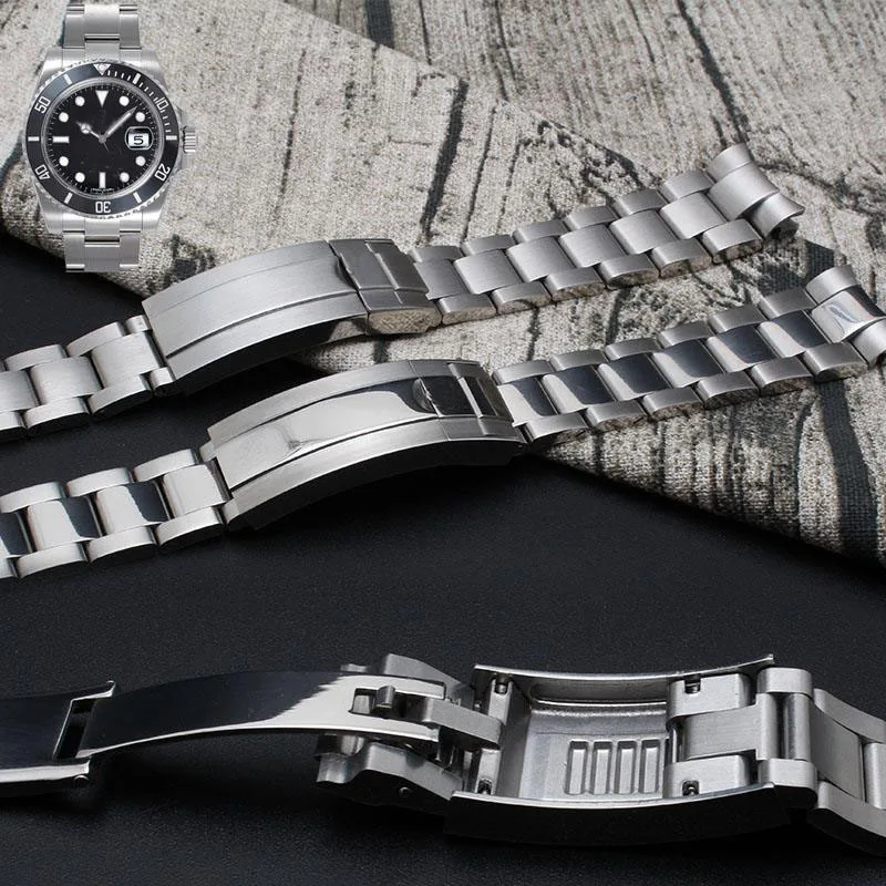 Bracciale Da 20Mm Per Rolex Gmt-Master Watch Band Bracciale Starp Ghost Yacht Submariner Daytona Sup Gmt Band Diver Solid Stainless