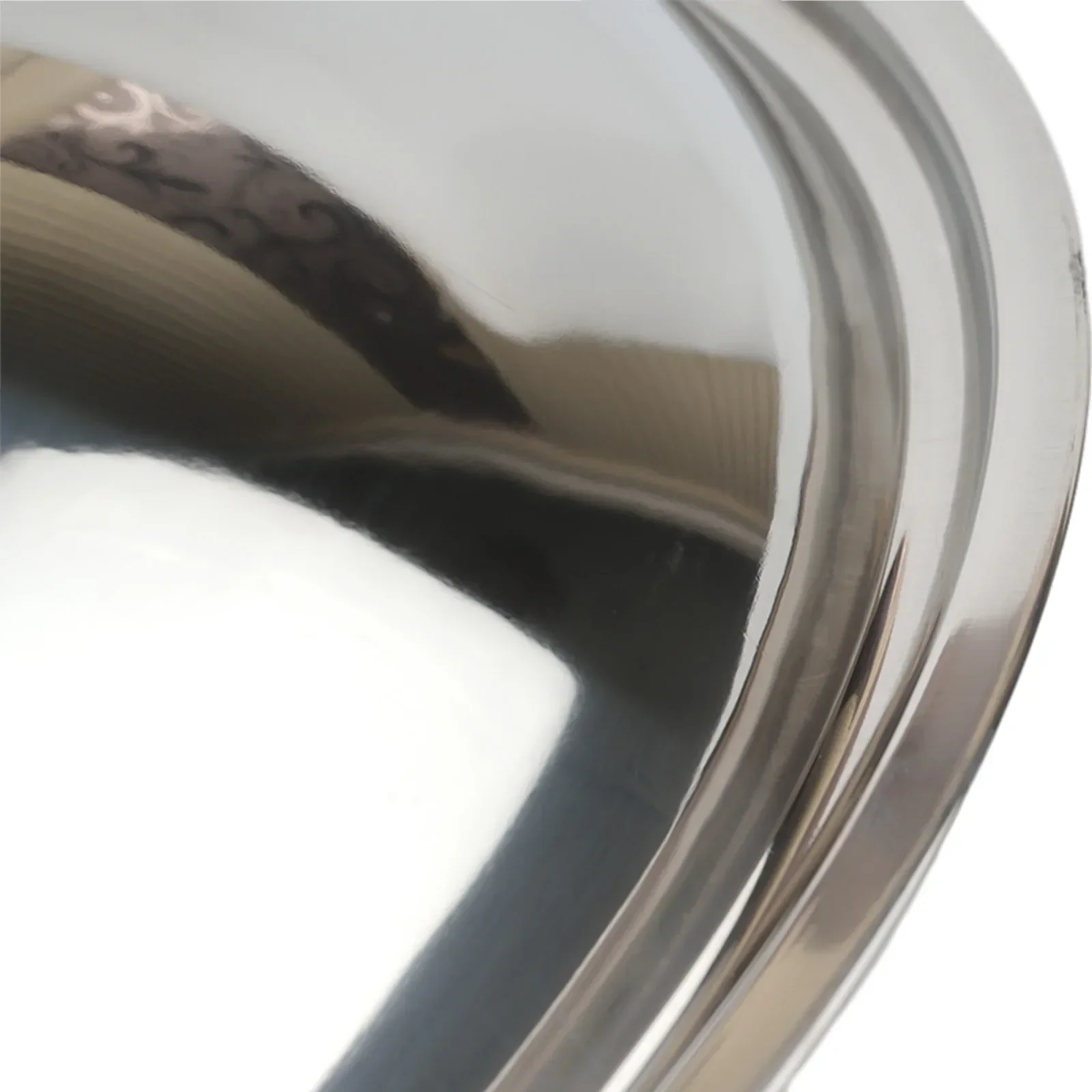 Saucepan Wok Frying Lid Cooking Utensils Pot Cover Wok Lids Stainless Steel 40cm / 15.7" Glass Construction Pot Cover
