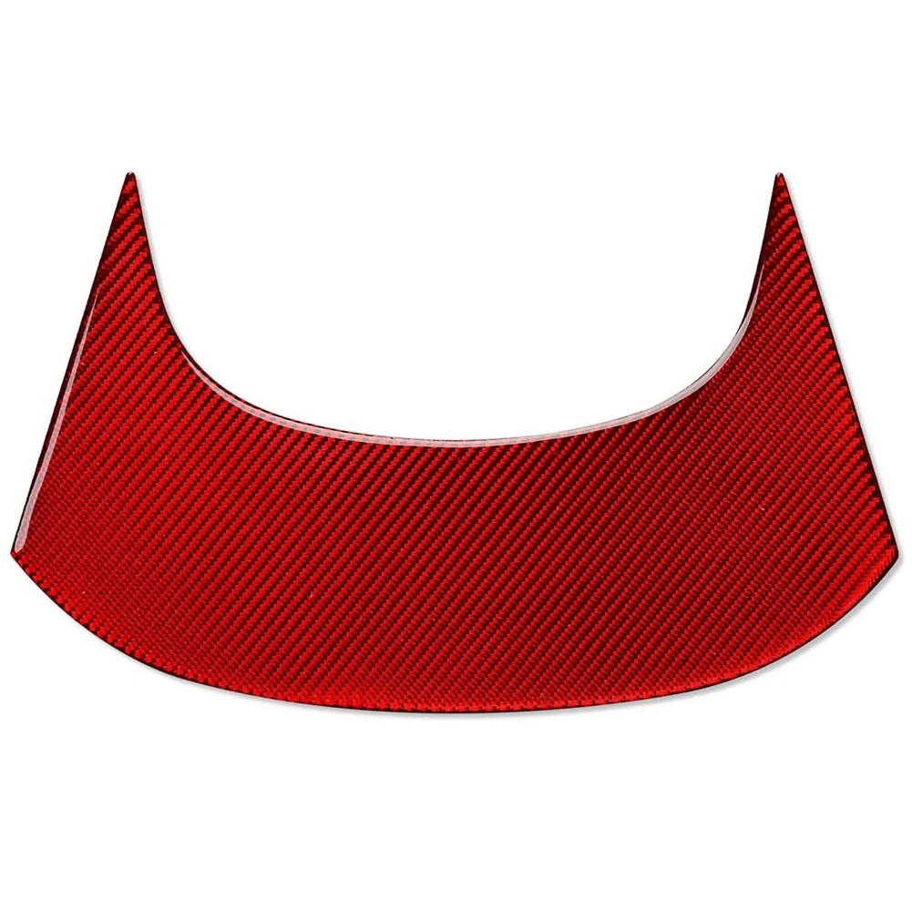 

Задняя Центральная Обложка, Набор наклеек, наклейка из углеродного волокна для Chevrolet Corvette C7 2014-2019, красная