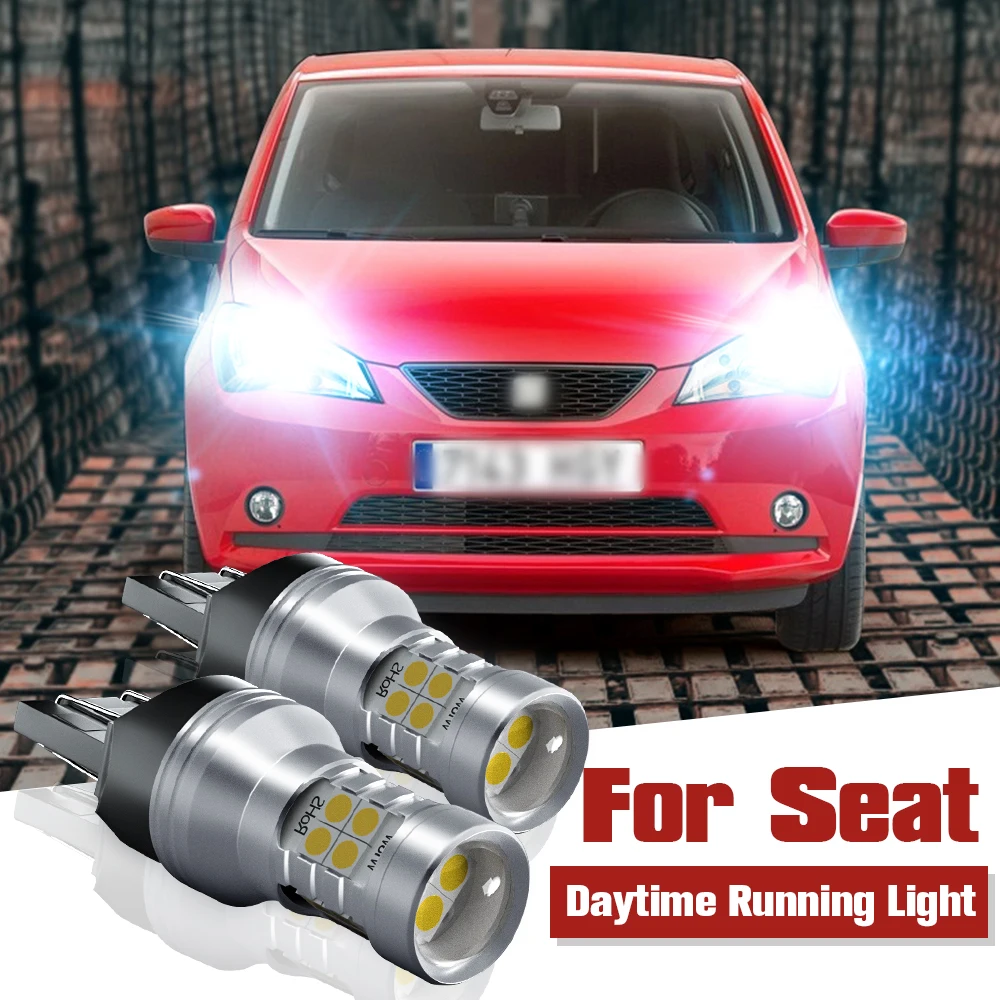 2pcsLEDDaytimeRunningLightBulbDRLLampW215W7443T20Canbus