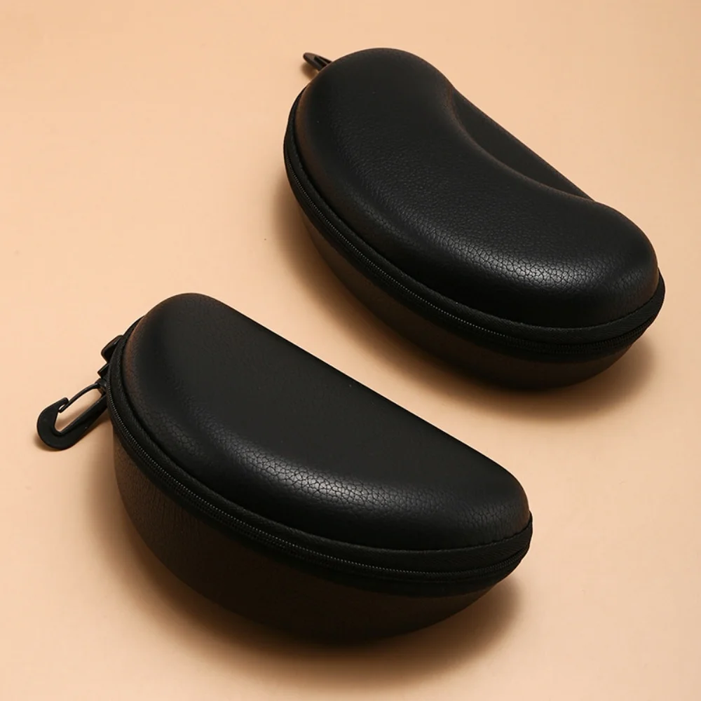 Stylish Black Sunglasses Box Easy And Convenient Zipper Eva Sunglasses Hard Case Box Portable For Sunglasses Presbyopic Glasses
