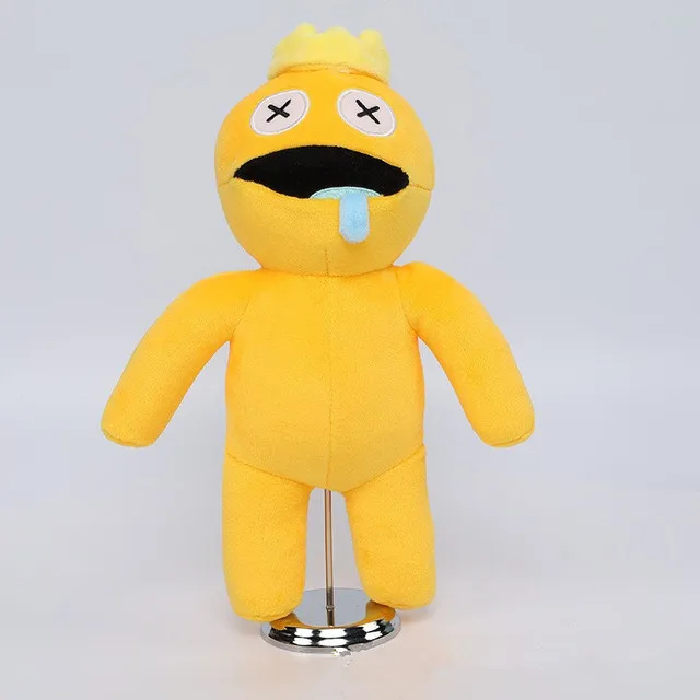 Plush toy monster yellow from rainbow friends 3D model