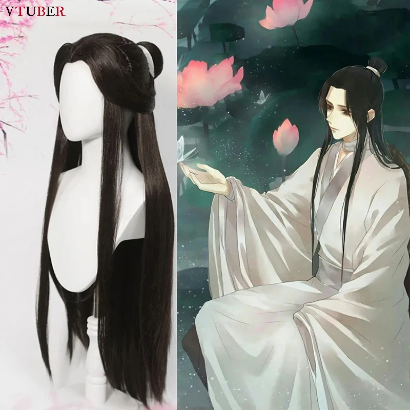 

Теплостойкий парик Xie Lian для косплея Tian Guan Ci Fu Hanfu из аниме XieLian