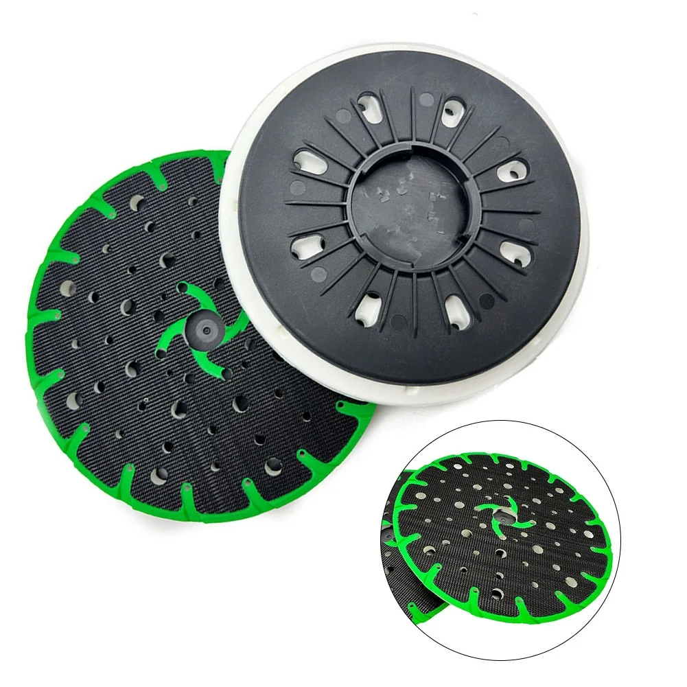 

6In 150mm Multi-Hole Dust Free Sanding Pad Sander Backing Pad Hook&Loop For Festool Sander Sanding Disc Polishing Grinding Tools