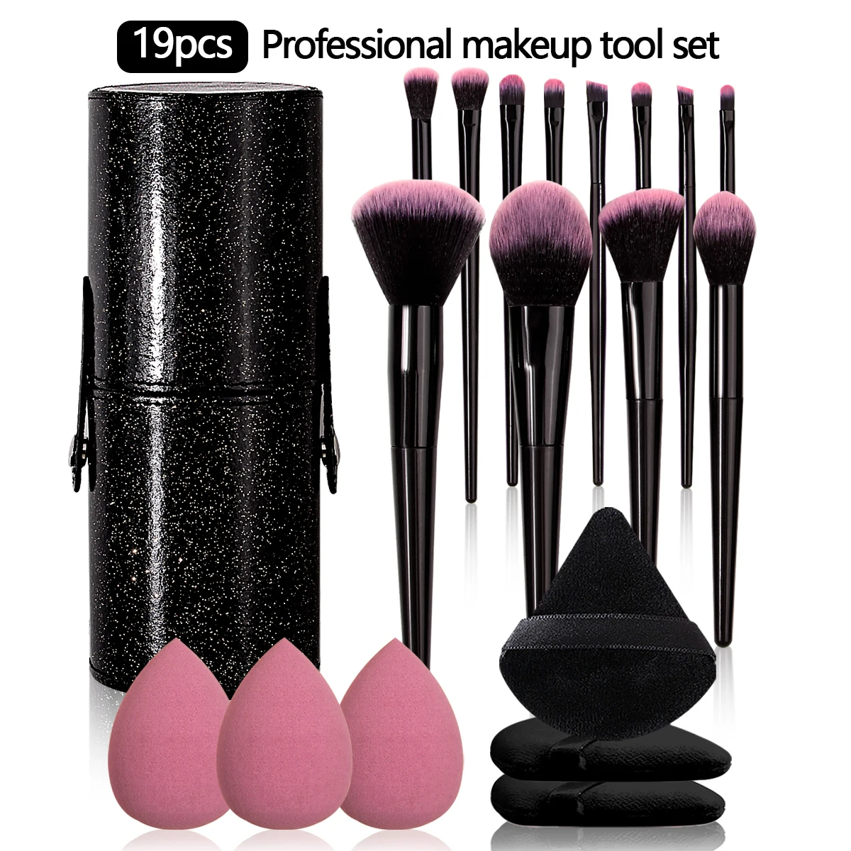 Dark Pink Starter Collection (color, glossy gloss and oops remover)