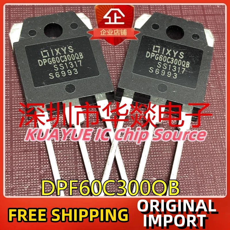 

10 шт.-30 шт. DPG60C300QB TO-3P 300 в 60A быстрая доставка гарантия качества