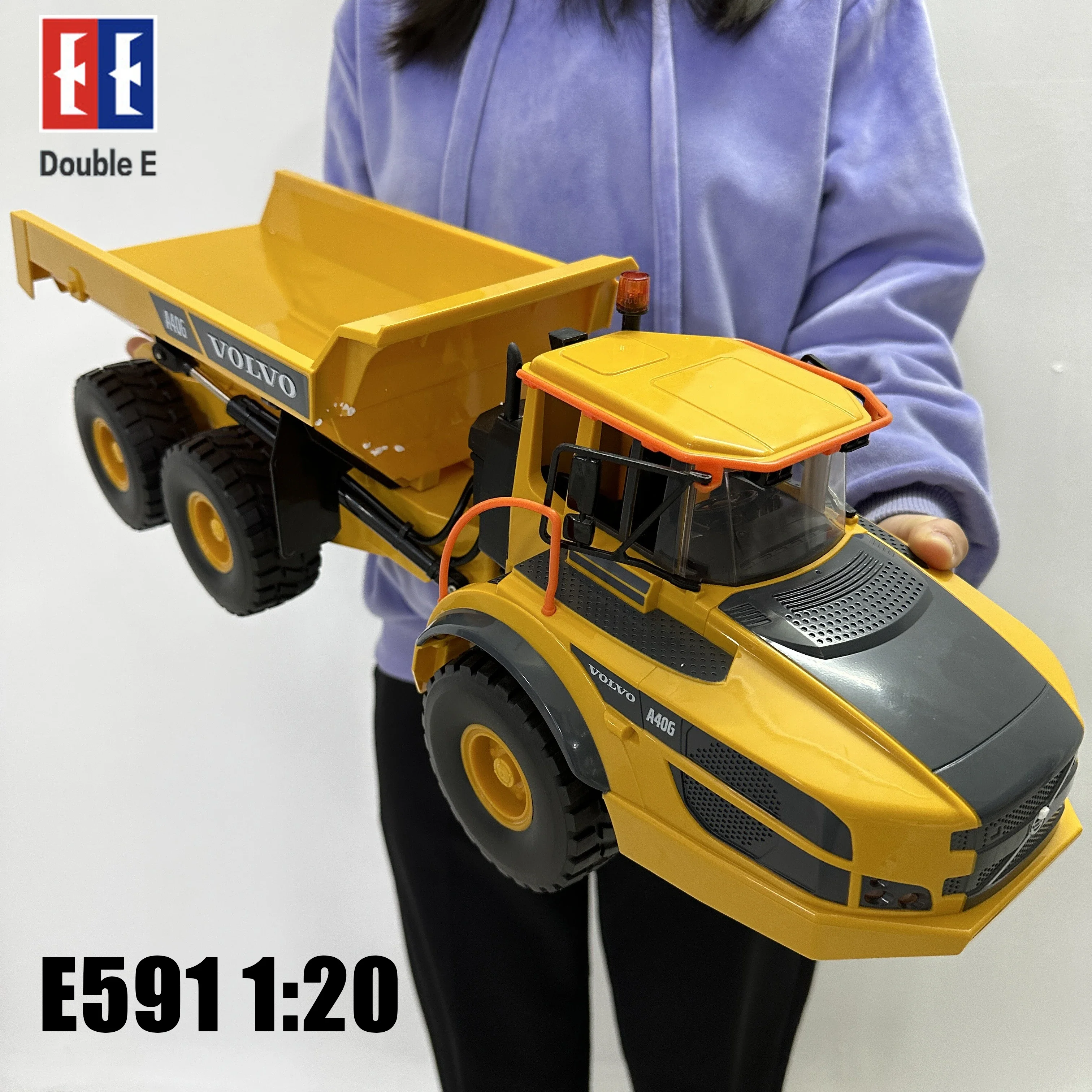 Double E 1:20 アロイダンプトラック DOUBLE E RC MAN DUMP TRUCK 1/20 Scale 1:20 DOUBLE EAGLE TOYS NEW