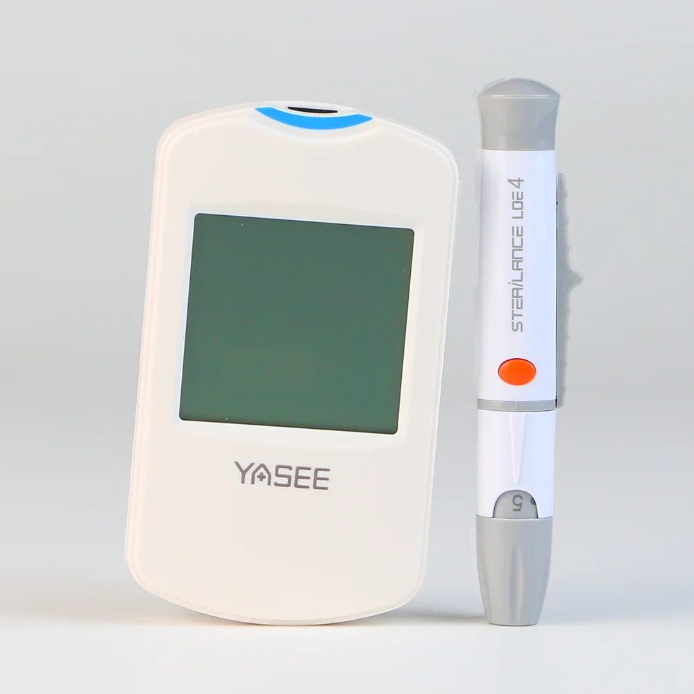 Multifunctional Glucose, Ketone, and Uric Acid Testing Kit with Large LCD Display