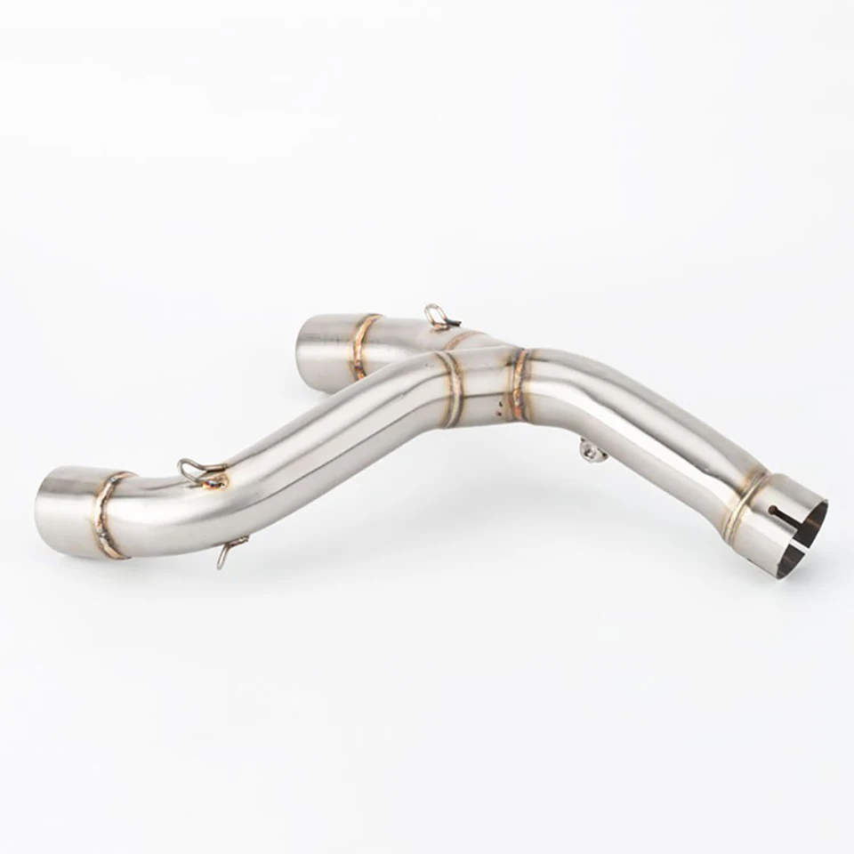 オートバイ排気マフラーエスケープコネクトリンクパイプミドルミッドパイプHONDA CRF450 R / RX 2015-2016 CRF450排気用 - - Racext 19