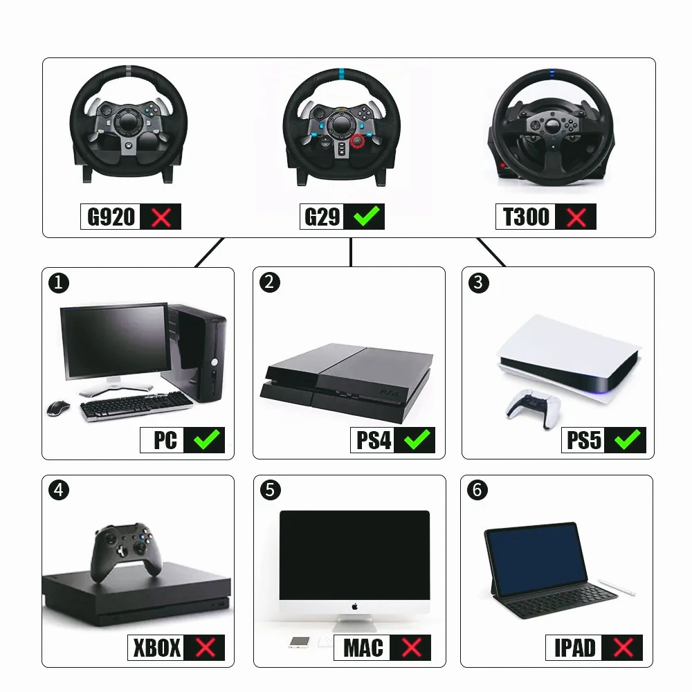 PS4, PS5 및 PC용 DB-Freno 알루미늄 USB 핸들, 세 가지 색상, SIM 시뮬레이터가 있는 레이싱 게임용, G29 Acer 호환