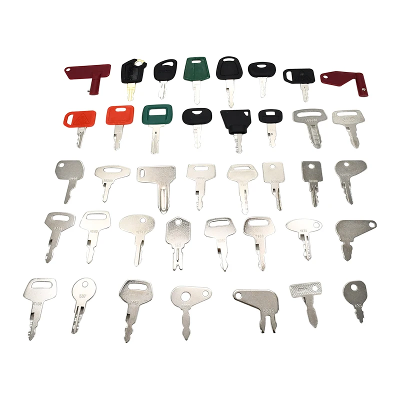 39PCS Heavy Equipment Keys Construction Ignition Key Compatible with New Holland Ford Compatible with Caterpillar CAT