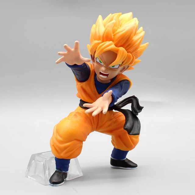 Novo filho goten figura dragon ball z miúdo gotenks troncos super