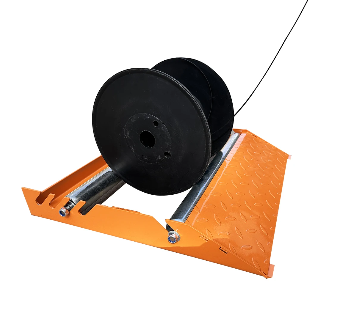 Cable Drum Roller Cable Reel Dispenser Pulley Stand 2