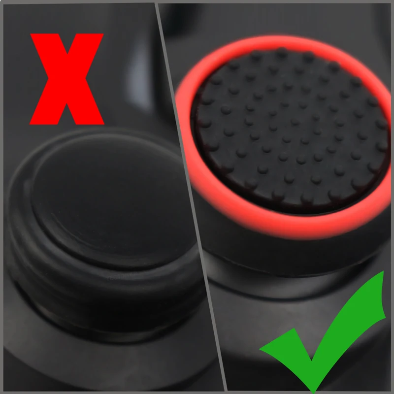 Silicone Analog ThumbStick Grip For PS5/PS4