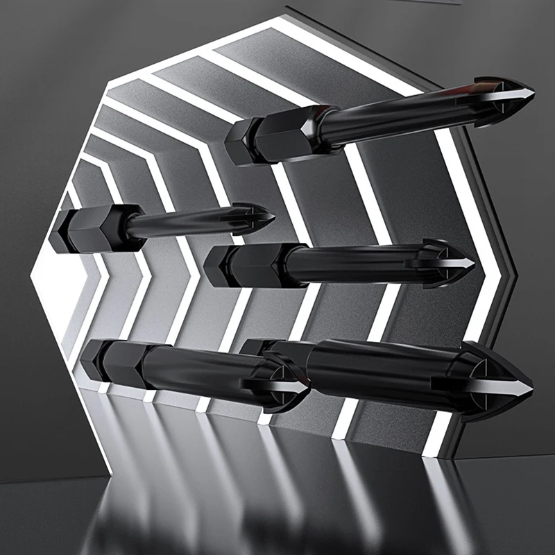 Set Di Punte Per Trapano Esagonale A Croce Per Punte Da Trapano Multifunzione Professionali In Metallo Di Vetro Per Piastrelle In Gres Porcellanato