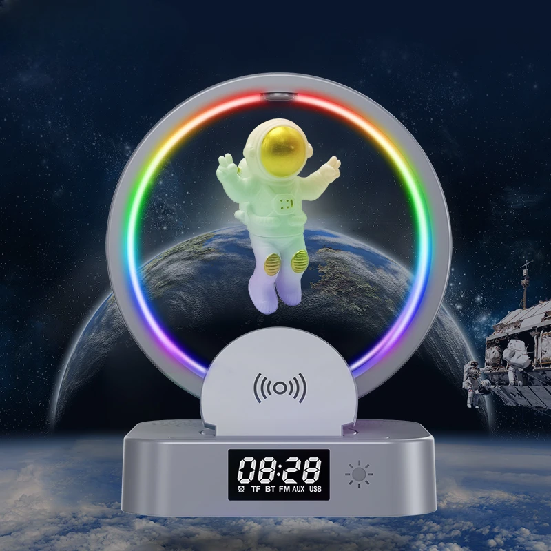 Magnetic Levitating Bluetooth Speaker Wireless Floating Astronaut