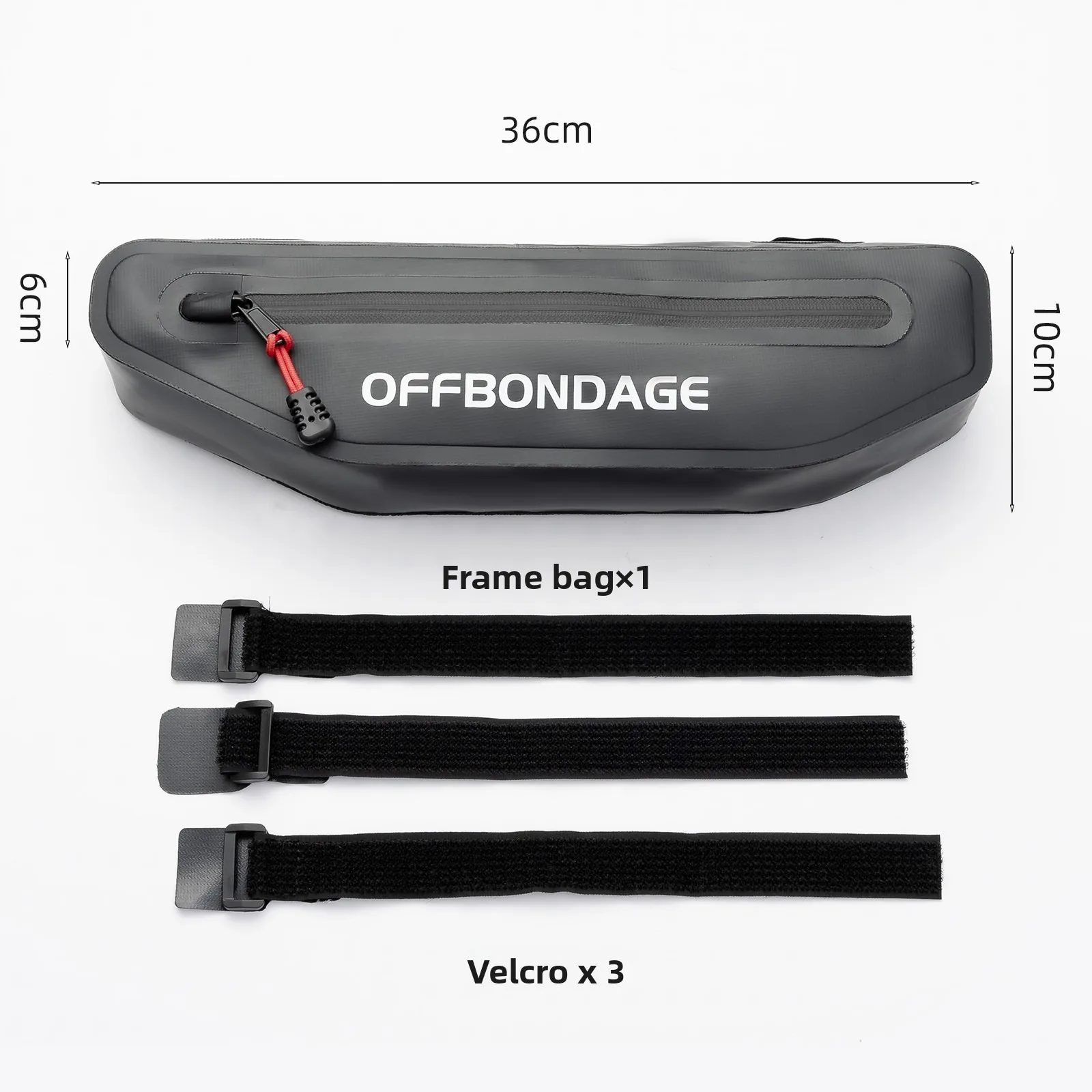 2L bicycle bag JANGKLIFE Bicycle Triangle Bag Cycling Top Tube Front Frame Waterproof MTB Road Panniers