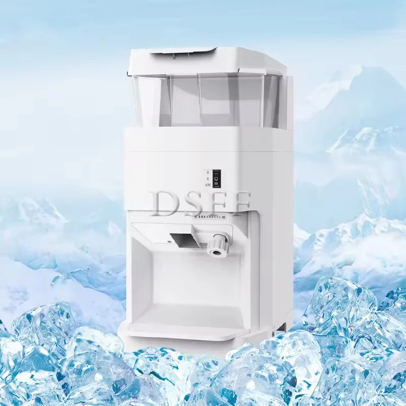 

Новый льдогенератор большой емкости, льдошлифовальный станок, маленький молочный чайный магазин, снег, бритье льда