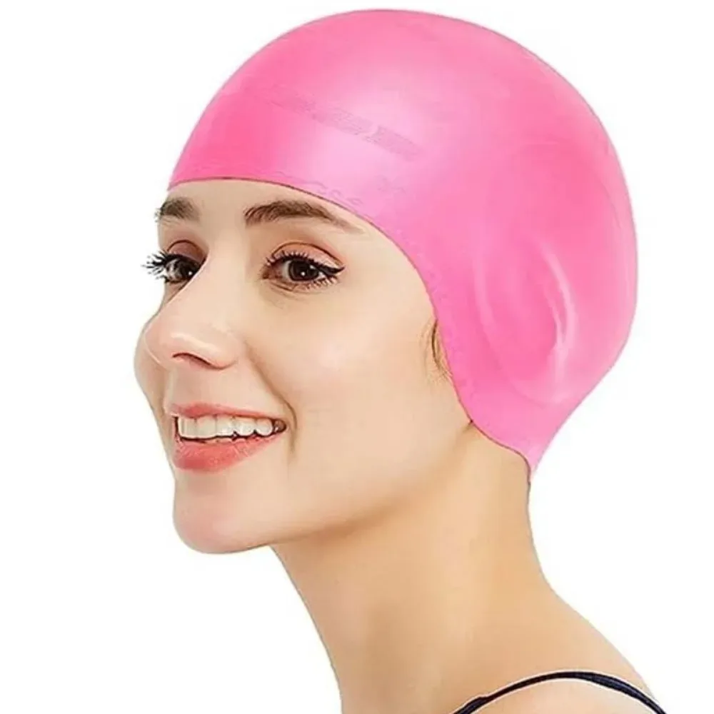 Waterproof Silicone Swim Cap 5