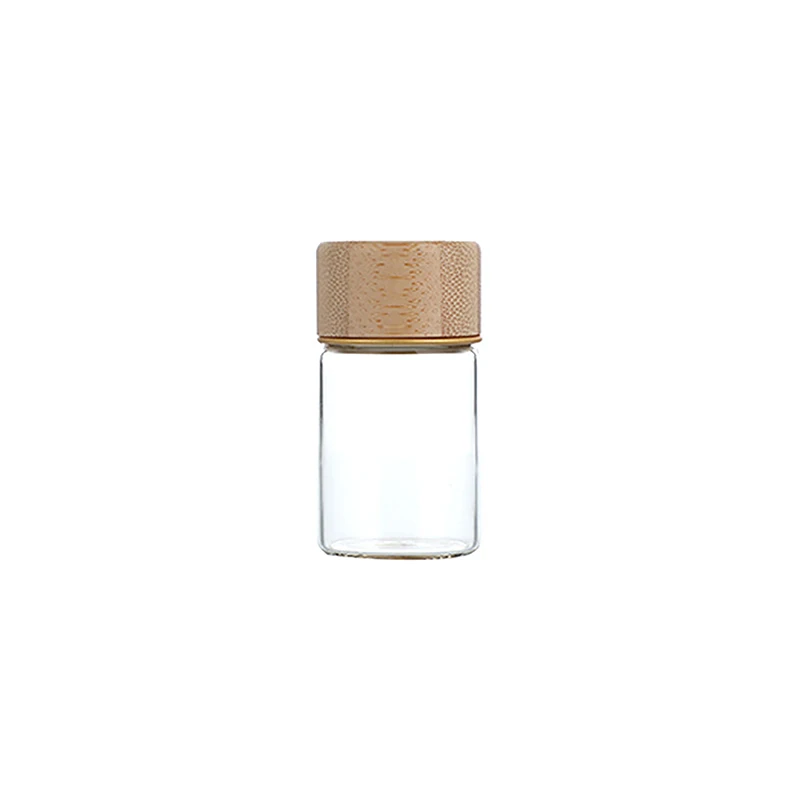 20/25/30ml Mini Glass Bottle For Coffee Concentrate Milk Juice Leakproof Bottle With Lid Mason Jar Portable Empty Jar 6