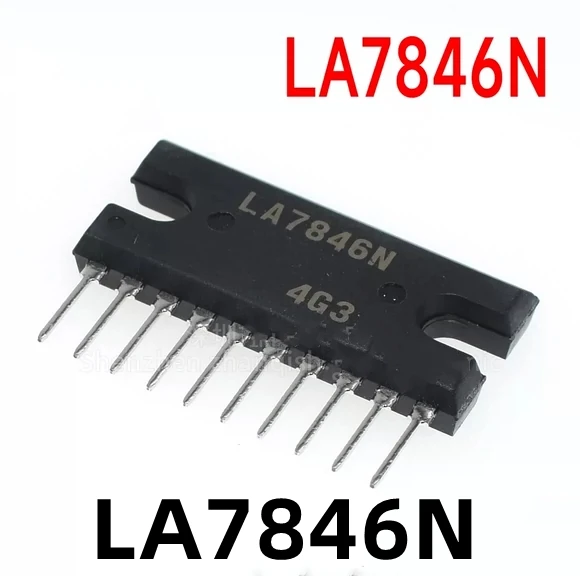 

1 шт. новая Оригинальная схема интегрированной выходной сигнал LA7846N ZIP-10