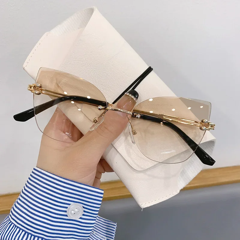 نظارات عين القط العتيقة للسيدات ، مصمم العلامة الت...