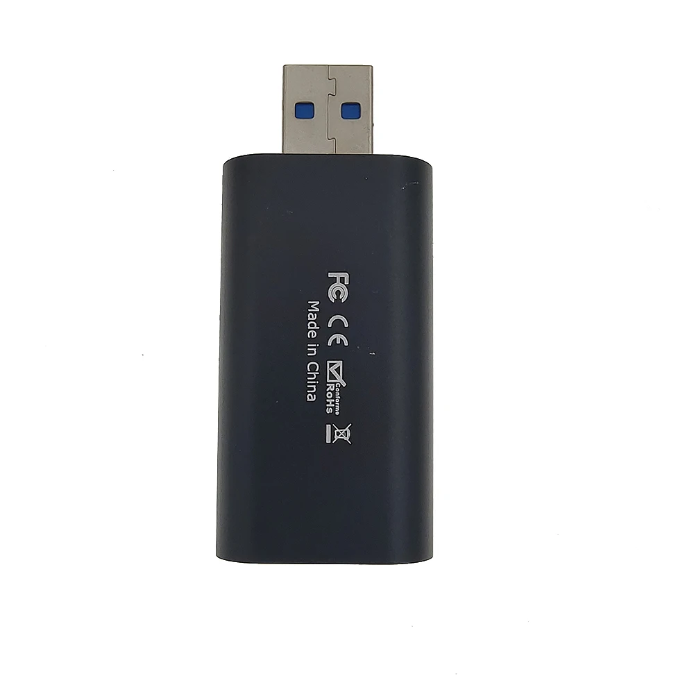 

Audio Video Capture Card 4K 1080P HDMI-compatible USB 3.0 Record to Camcorder Action Cam for Gaming Streaming Teaching Computer