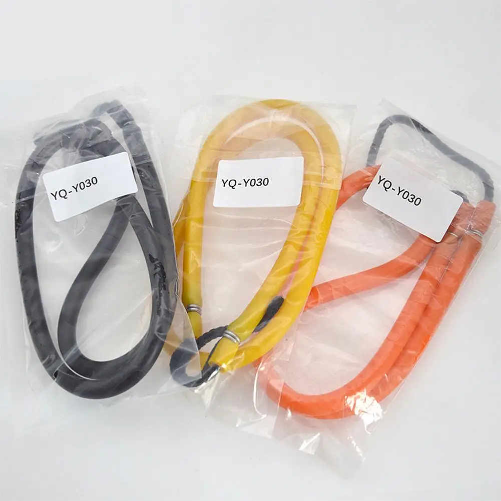 Cable Orange Rubber Bracelet, 10mm