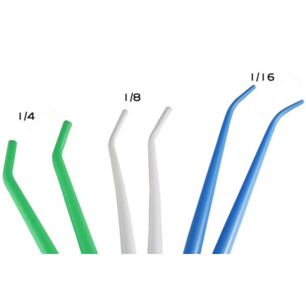 50Pcs/lot Dental Suction Tube 1/4" 1/8'' 1/16'' Odontologia Plastic
