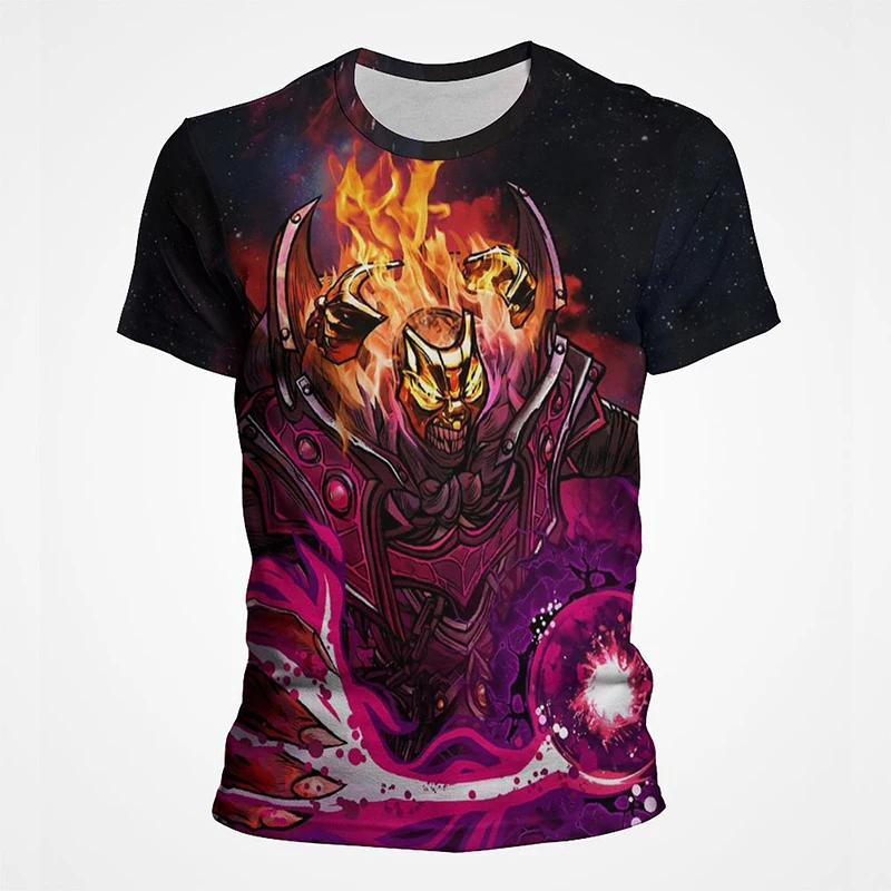 

2022New Game Dota 2 Fashion Clothes Boy Girl KidsT-shirt 3D Printe Casual Short Sleeve Men Women Harajuku Tops Tee