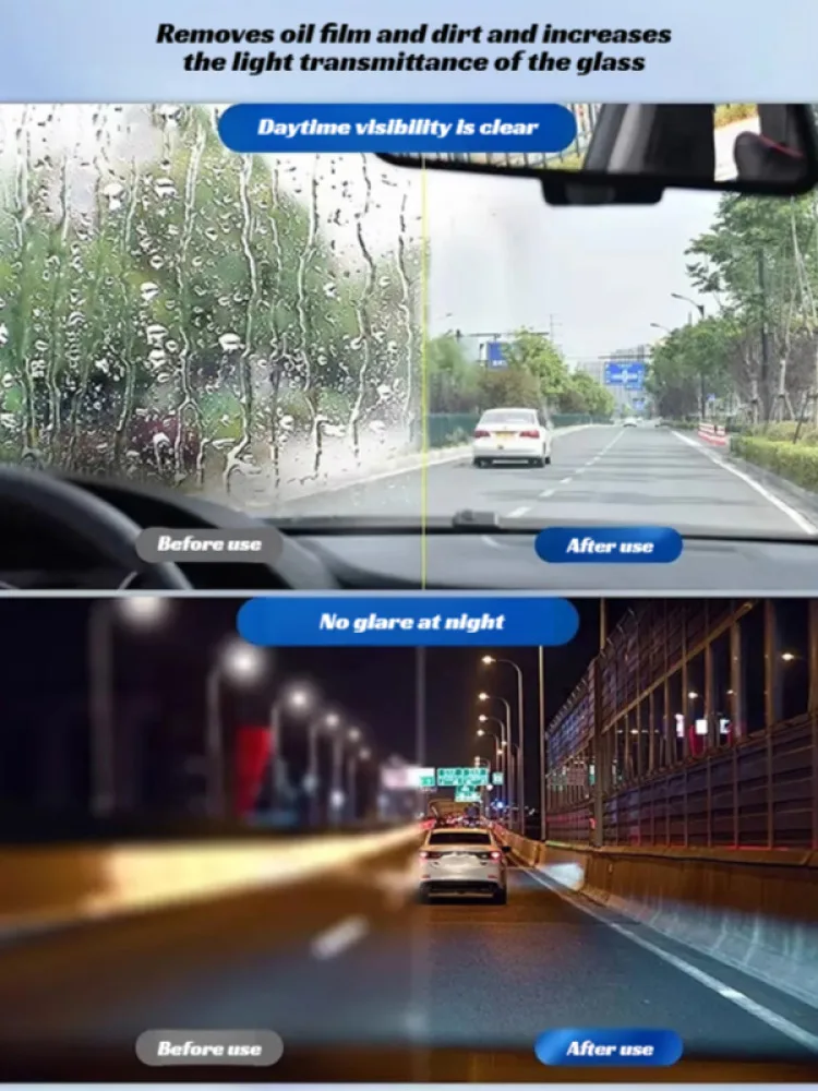 Powerful Oil Film Cleaner Automotive Front Windshield Oil Cleaner