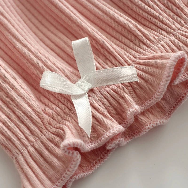 Kids Shorts Summer Toddler Baby Boxer Brief Shorts Candy Color Outwear Cotton Bow Kids Girls Short Pants