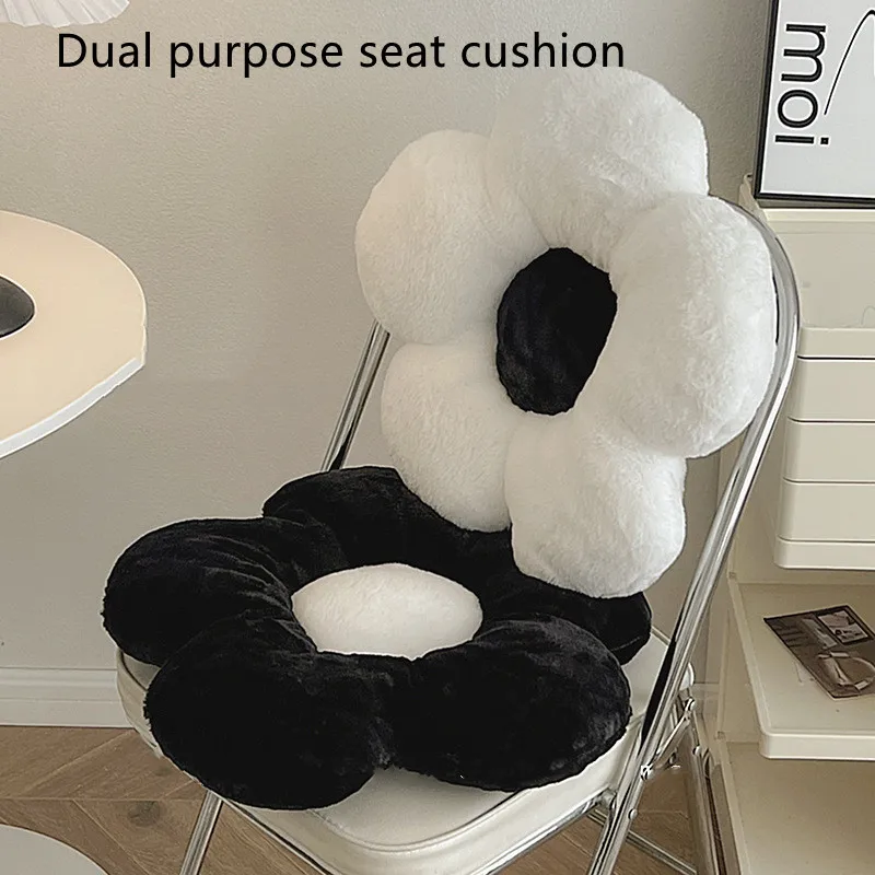 FloralplushcushionSoftfloralchaircushionBedroomsofadecorative