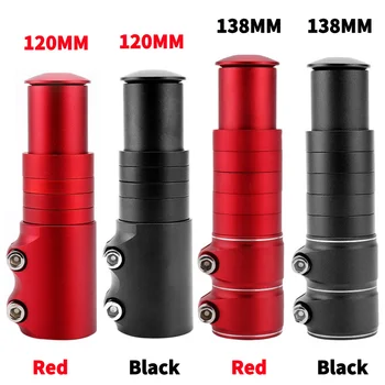 Aluminum Alloy Bike Fork Stem Riser Extender Extension Bicycle Cycling Bike Stem Head Up Raiser Handlebar Riser Adaptor 1