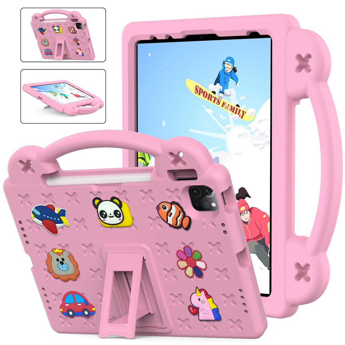 EVA Kids Safe Case For IPad Air 11 2024 2025 11 11th 10 10th 2022 10.9 10.2 2021 9th 8th 7th Cover Air 4 5 Pro 10.5 11 2020
