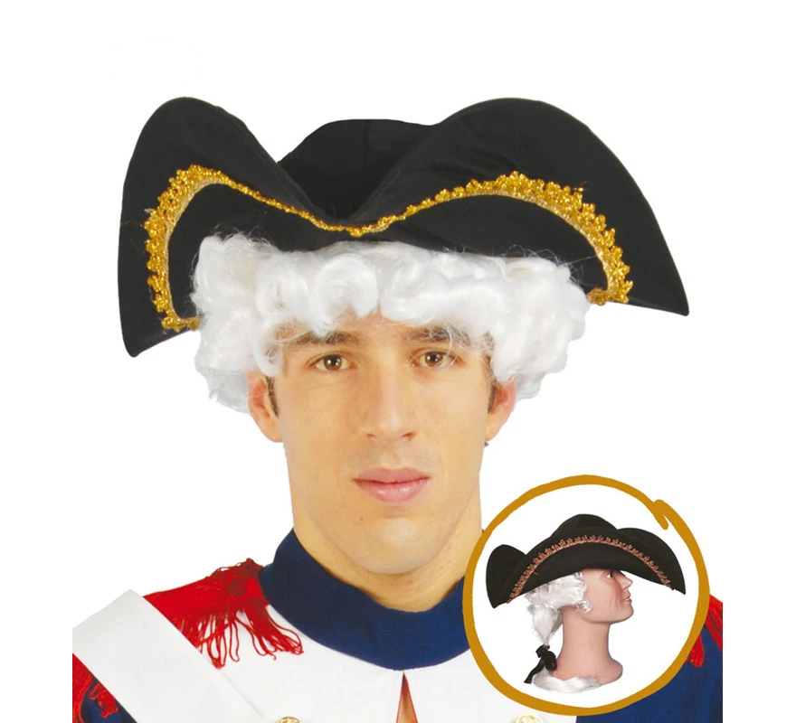 Red Infrarrojo miel Sombrero de tela de Almirante con pelo Piratas, Bucaneros y Corsarios/Época  y Venecianos Gorros y Sombreros| | - AliExpress