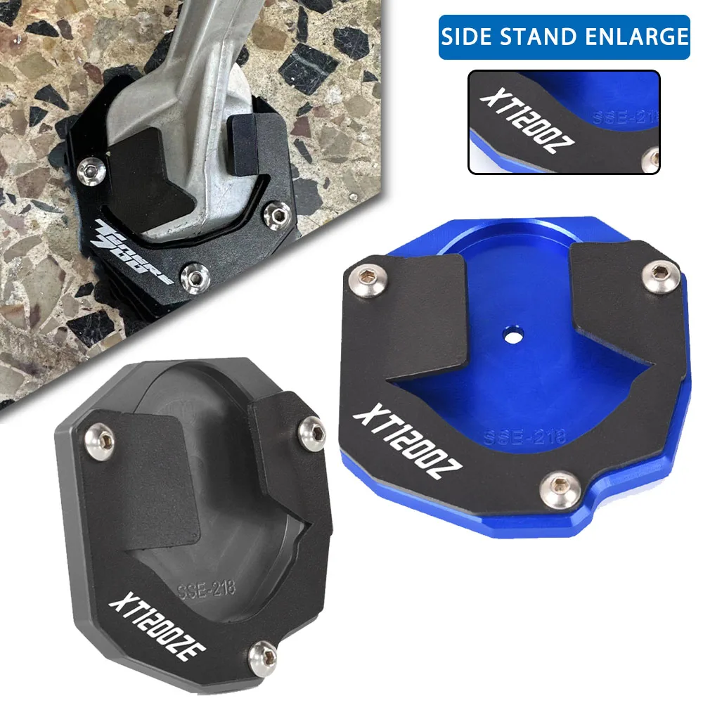 

Moto Parts For Yamaha XT1200ZE super tenere ABS Raid Edition 2014-2022 2021 2020 Motorcycle Side Stand Extension Foot Enlarger