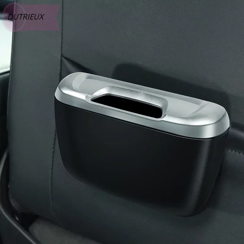 

Car Trash Bin Auto Rubbish Dustbin Trash Can Garbage Dust Case Box Car Storage Case Car Trash Bin Auto Interior Accessories