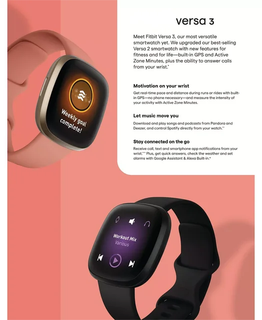 Smartwatch Android Best Apps On Fitbit Versa Fitness Tracker