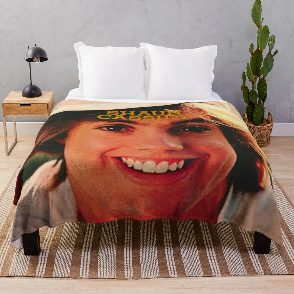 

Shaun Cassidy's First AlbumThrow Blanket Softest Blanket Textile For Winter Home Velor Blankets