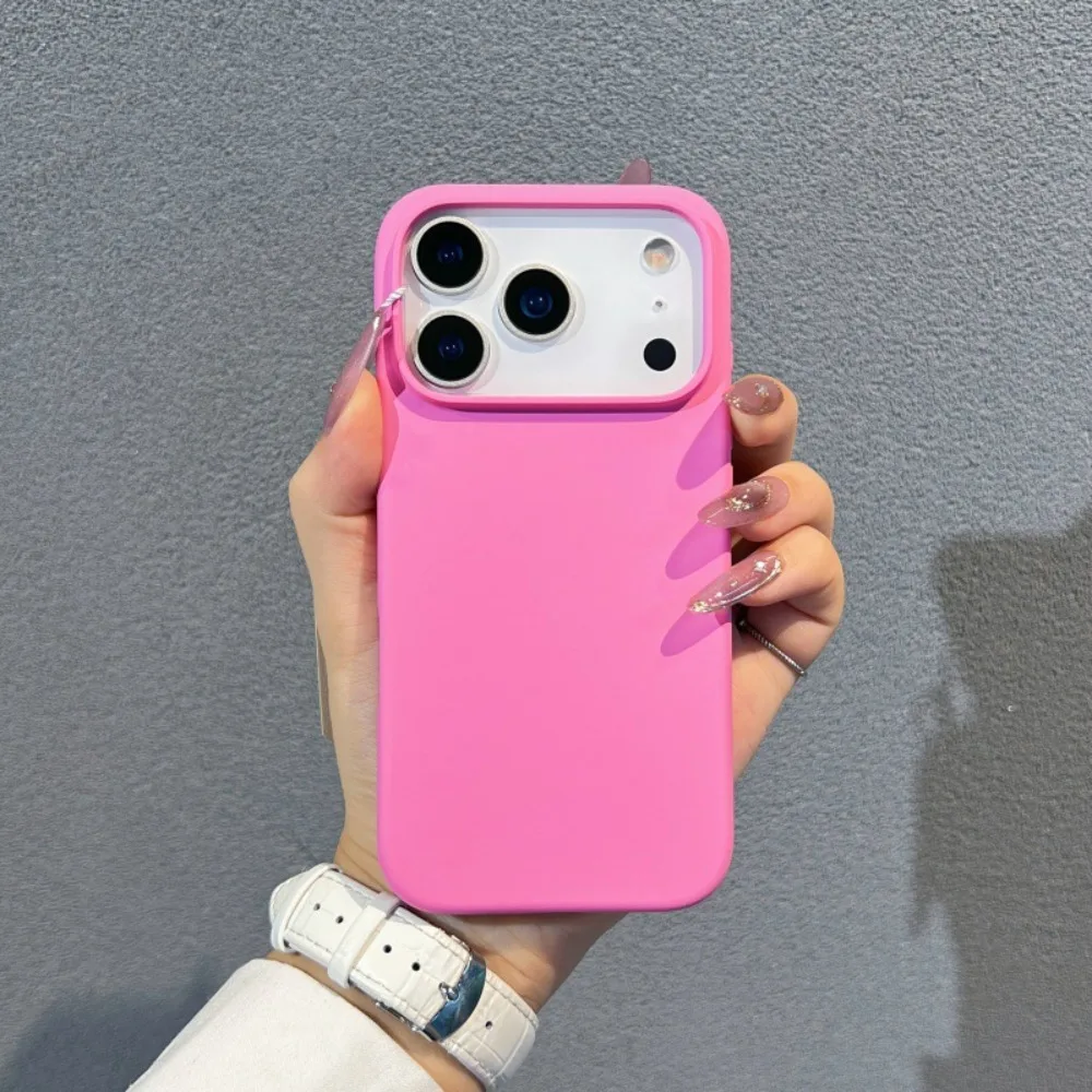 Premium Liquid Silicone Shockproof Phone Case - Soft TPU Bumper, Full Coverage Protection