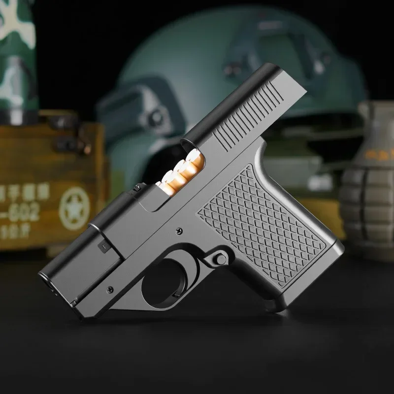 Gun Model Lighter Inflatable Jet Torch Lighters Cigarette Cases for Men butane gas lighter cigarette lighter