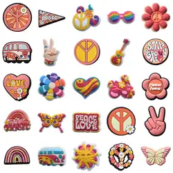 Gorąca wyprzedaż 1 szt. Akcesoria do obuwia z pcv do krokodyli uroków pokoju damskie drewniaki klamra szpilki dla dzieci dekoracja jeansy upominki