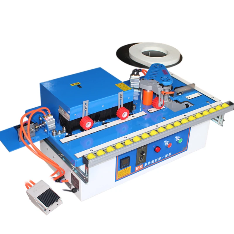 2000W Edge Banding machine Portable small Curved Line Home Decoration Double-sided Glue