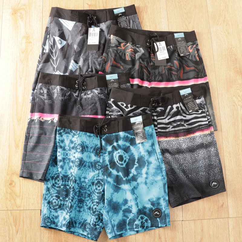Swim Trunks Men Summer Beach Board Shorts Swimwear Swimming Pants Running Sports Surffing Quick Dry