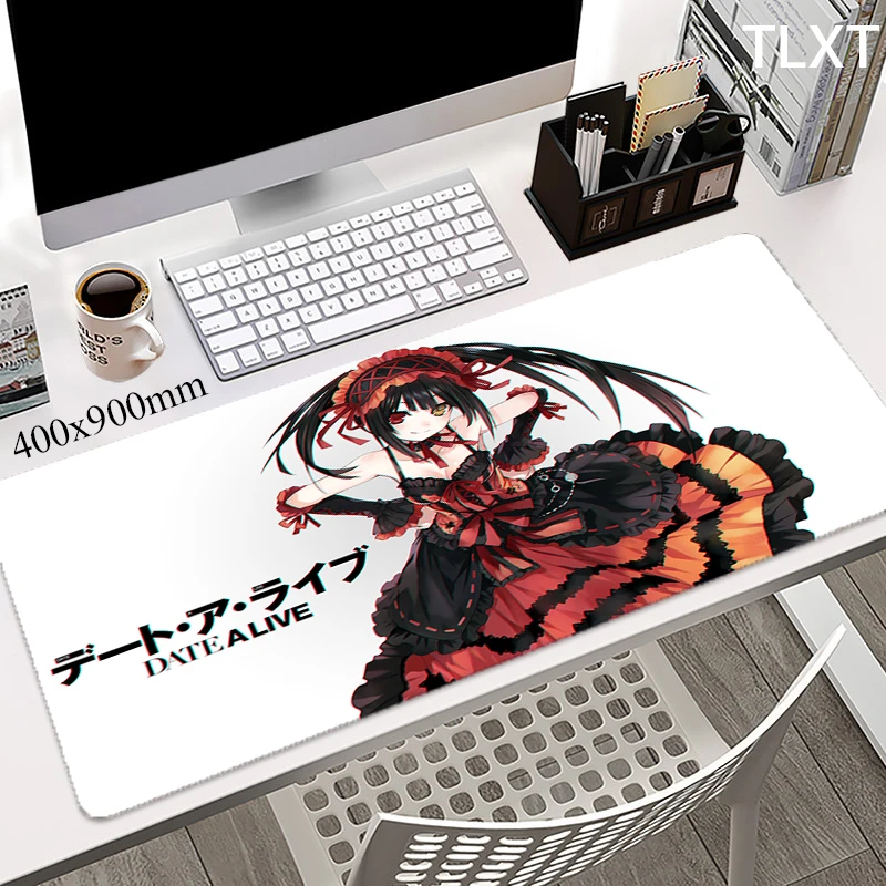

Date A Live Tokisaki Kurumi Desk Mat Anime Girl Mousepads Mouse Pad Office Desk Pads Large Mousepad Mouse Mats For Computer Rugs